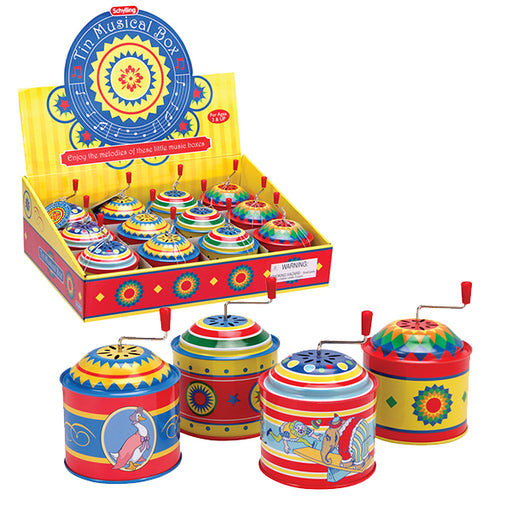 Schylling - Tin Music Boxes | Cookie Jar - Home of the Coolest Gifts, Toys & Collectables