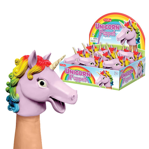 Schylling - Unicorn Hand Puppet | Cookie Jar - Home of the Coolest Gifts, Toys & Collectables