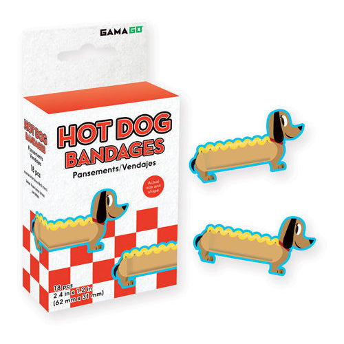 GAMAGO - Hot Dog Bandages | Cookie Jar - Home of the Coolest Gifts, Toys & Collectables