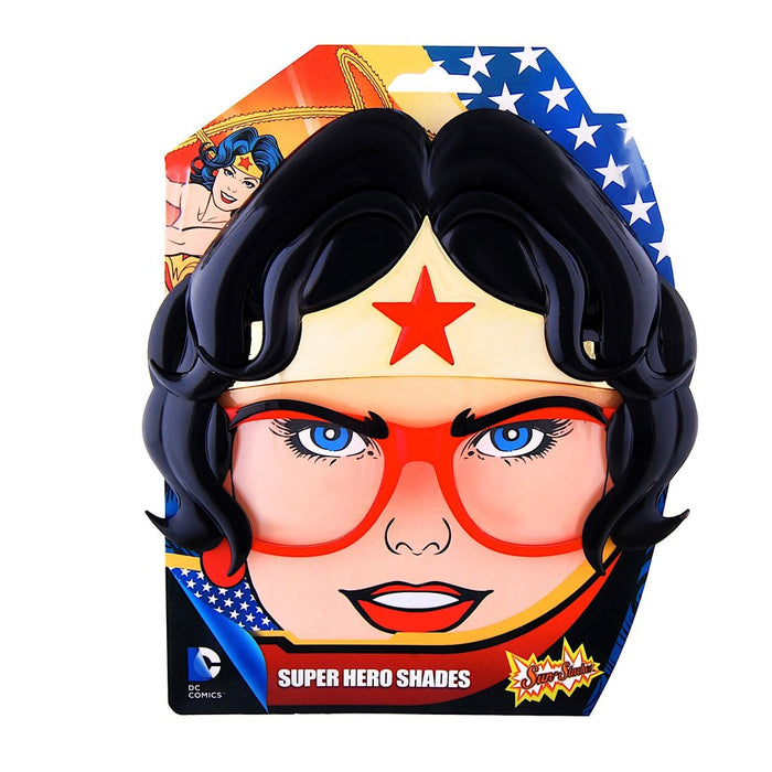 Wonder Woman: DC Comics Edition Sun-Staches Novelty Sunglasses | Cookie Jar - Home of the Coolest Gifts, Toys & Collectables