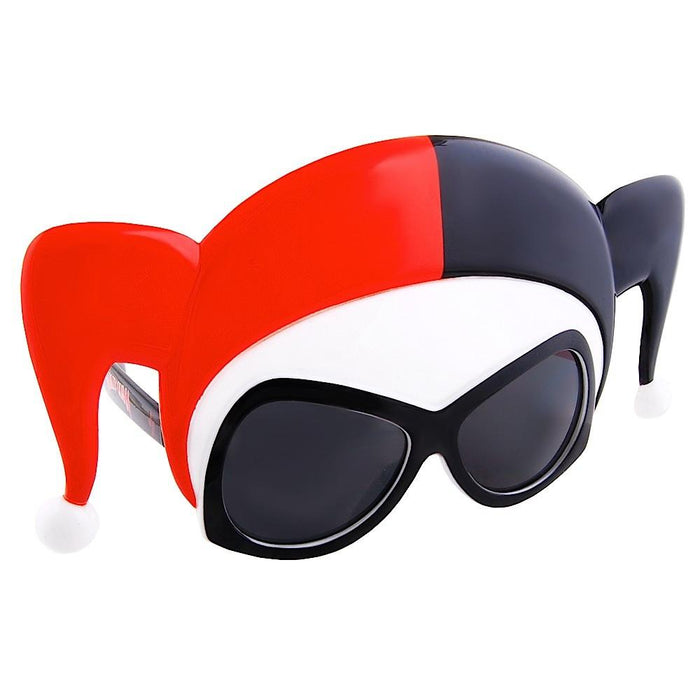 The Queen of Arkham: Harley Quinn Sun-Staches Novelty Sunglasses | Cookie Jar - Home of the Coolest Gifts, Toys & Collectables