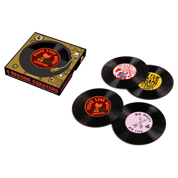 Woodstock - 45 Record Coasters | Cookie Jar - Home of the Coolest Gifts, Toys & Collectables