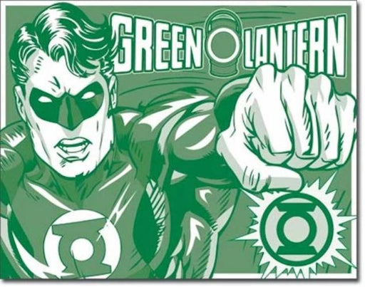 The Green Lantern Retro Tin Sign | Cookie Jar - Home of the Coolest Gifts, Toys & Collectables