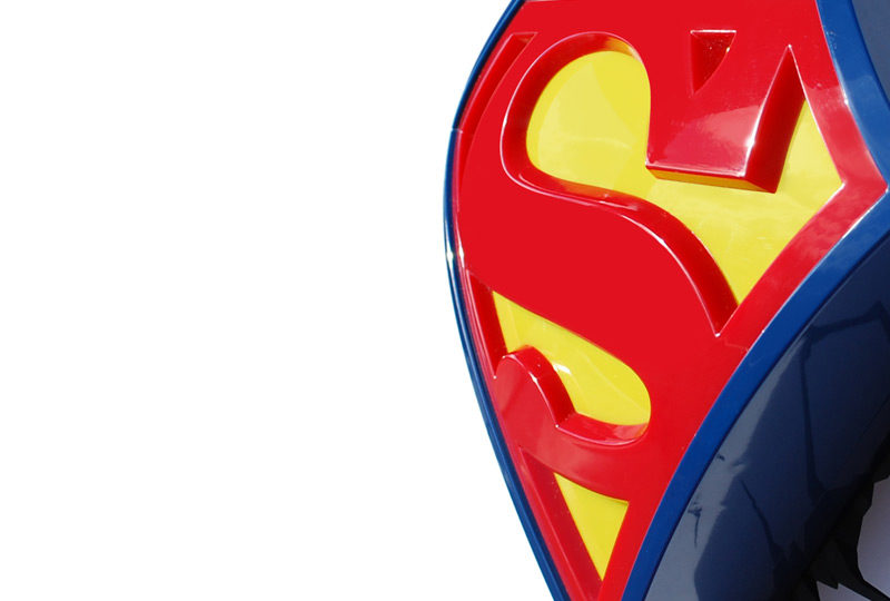 Superman Logo 3D Wall Light | Cookie Jar - Home of the Coolest Gifts, Toys & Collectables