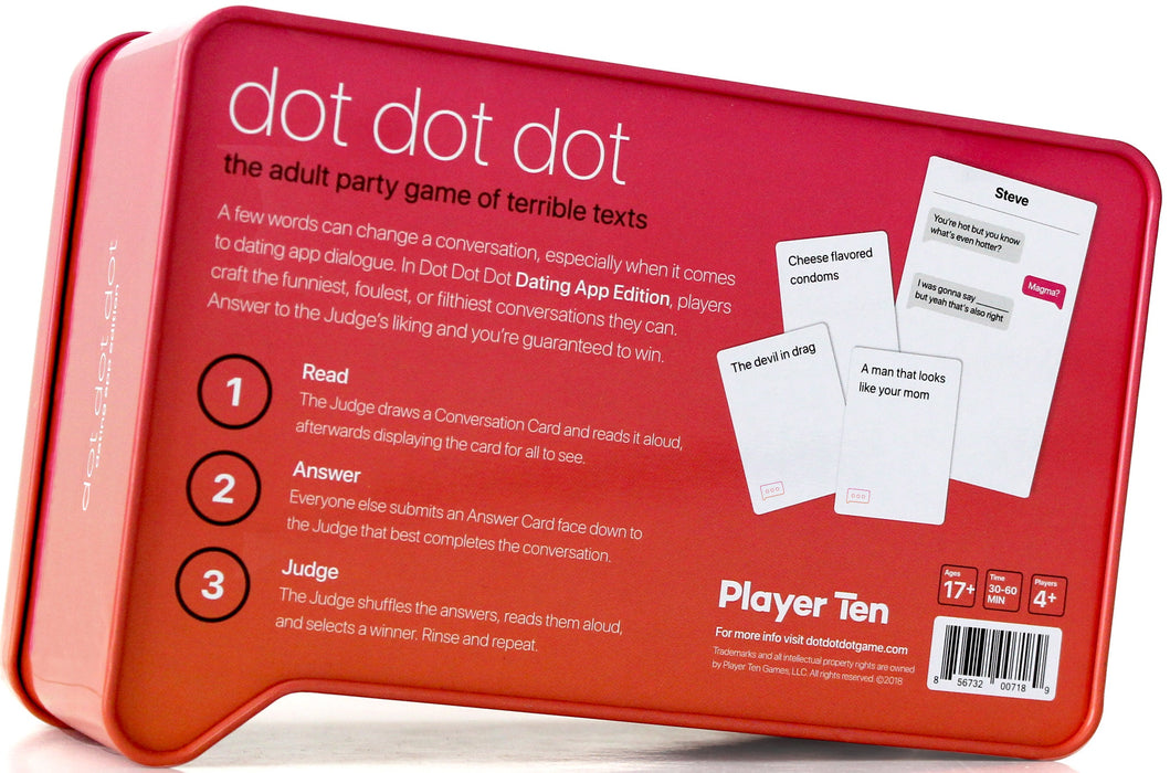 Dot Dot Dot - Dating Edition Party Game