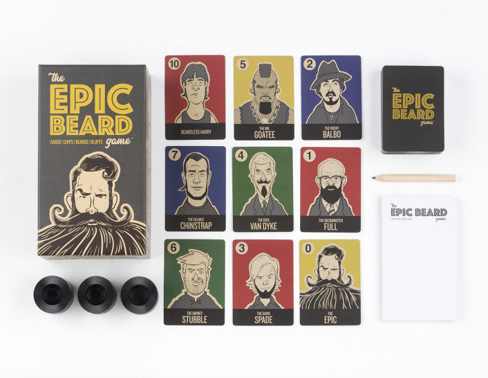 The Epic Beard Game | Cookie Jar - Home of the Coolest Gifts, Toys & Collectables