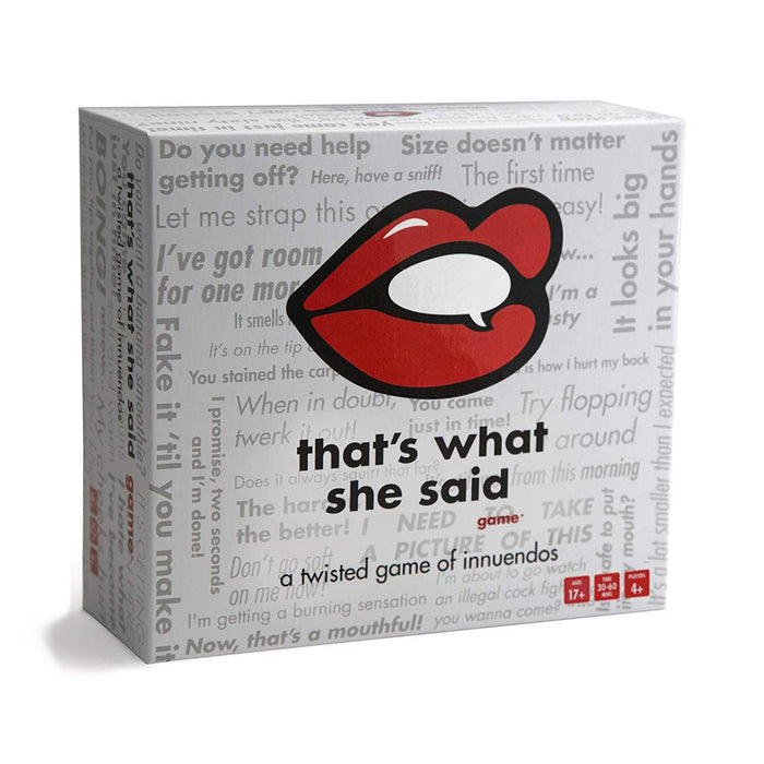That's What She Said | Cookie Jar - Home of the Coolest Gifts, Toys & Collectables