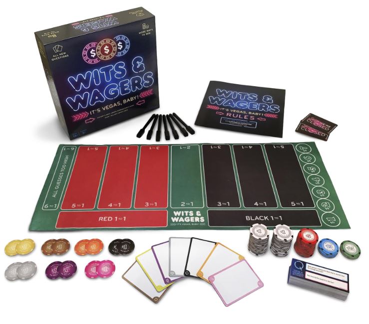 Wits & Wagers It's Vegas Baby Party Game