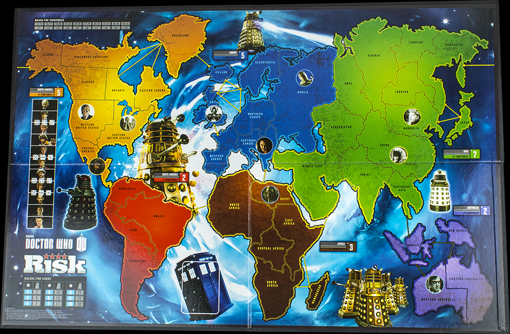 Risk - Doctor Who Edition | Cookie Jar - Home of the Coolest Gifts, Toys & Collectables