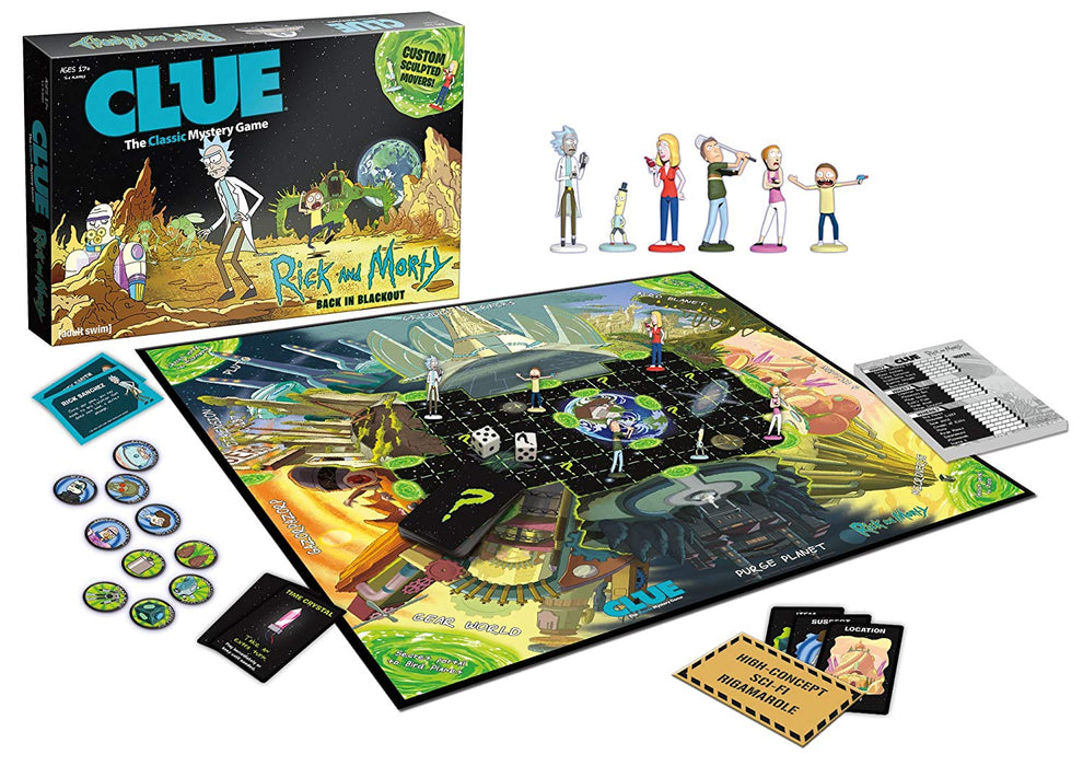 Cluedo - Rick & Morty Edition | Cookie Jar - Home of the Coolest Gifts, Toys & Collectables