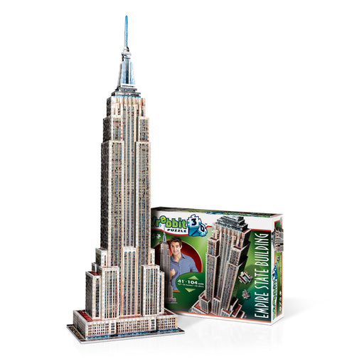 3D Empire State Building 975pc Puzzle | Cookie Jar - Home of the Coolest Gifts, Toys & Collectables