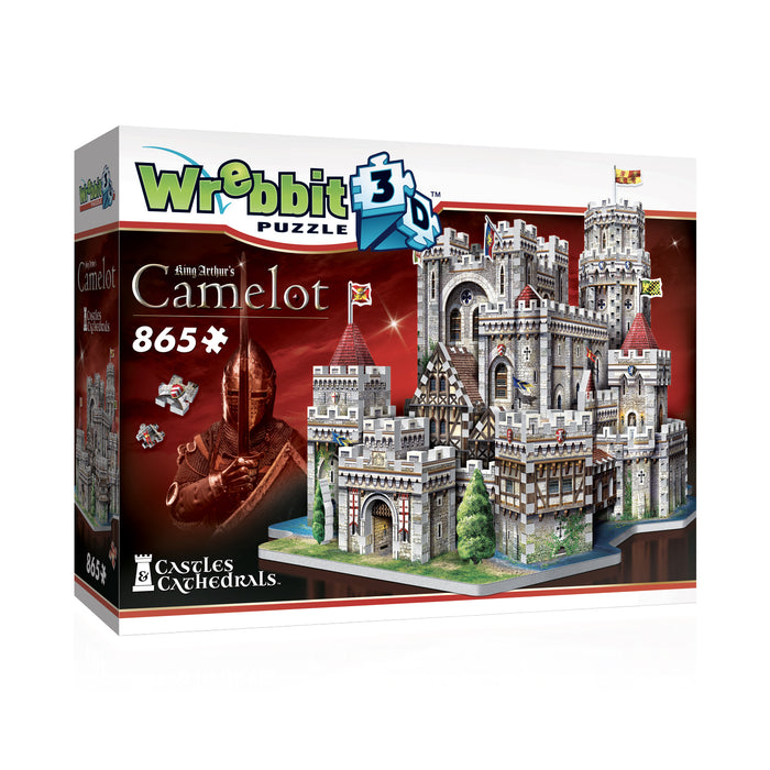 3D King Arthur's Camelot 865pc Puzzle