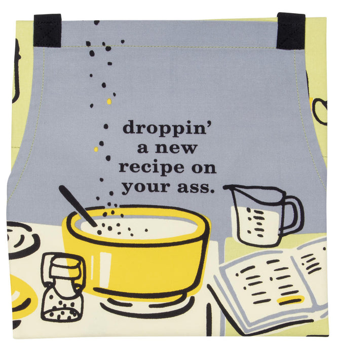 Blue Q - Droppin' A Recipe Cooking Apron