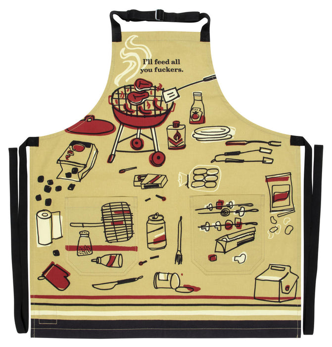 Blue Q - Feed You F*ckers Cooking Apron