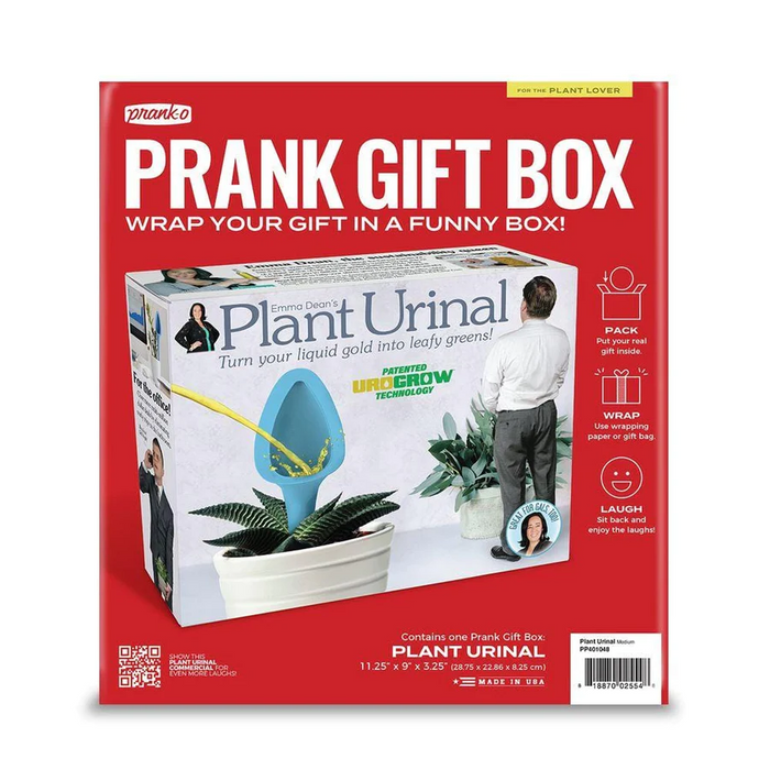 PRANK-O Prank Gift Box - Plant Urinal