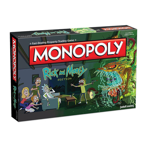 Monopoly - Rick & Morty Edition | Cookie Jar - Home of the Coolest Gifts, Toys & Collectables